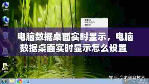 电脑数据桌面实时显示,电脑数据桌面实时显示怎么设置