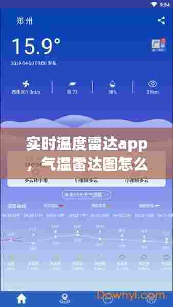 实时温度雷达app,气温雷达图怎么看