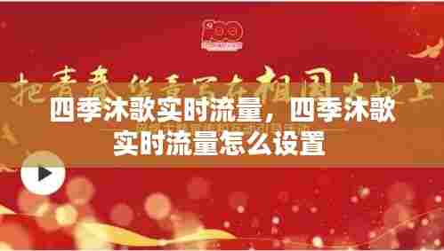 四季沐歌实时流量,四季沐歌实时流量怎么设置