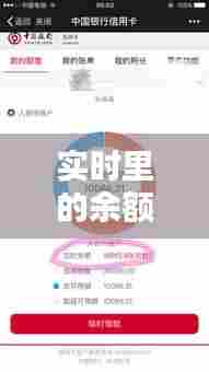 实时里的余额是什么意思，实时里的余额是什么意思呀 