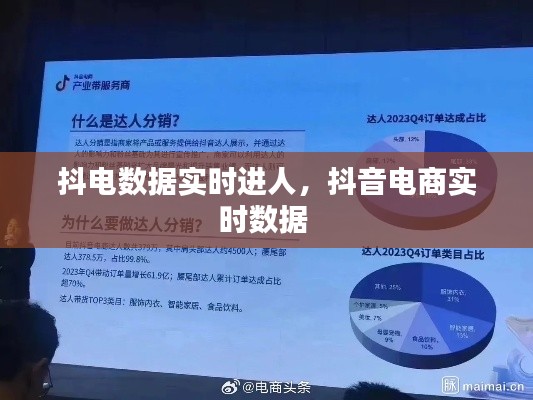 抖电数据实时进人,抖音电商实时数据