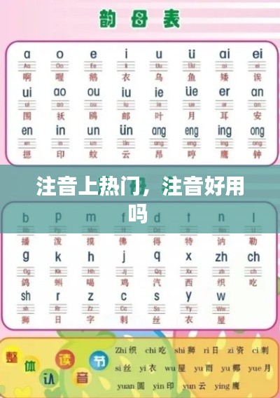 注音上热门,注音好用吗