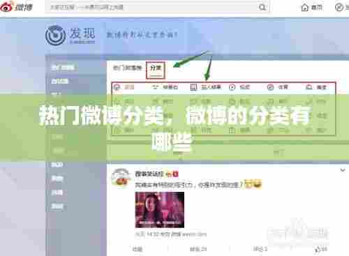 热门微博分类,微博的分类有哪些