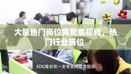 大量热门岗位完整版视频,热门行业岗位