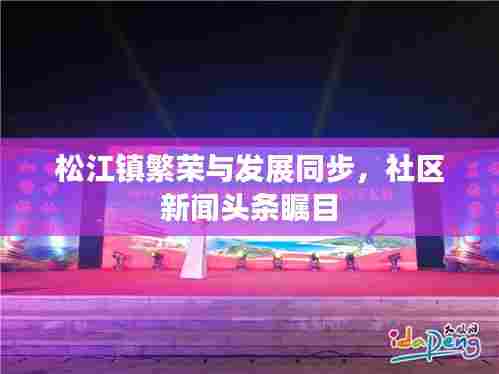 松江镇繁荣与发展同步,社区新闻头条瞩目