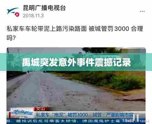 禹城突发意外事件震撼记录