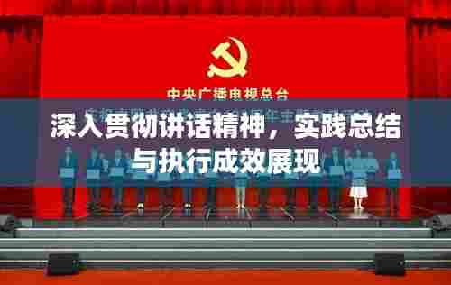 深入贯彻讲话精神，实践总结与执行成效展现