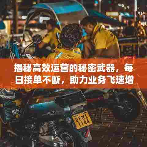 揭秘高效运营的秘密武器,每日接单不断,助力业务飞速增长!
