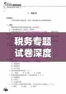 税务专题试卷深度解析,从知识盲点到得分策略