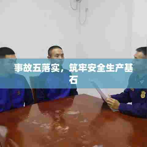 事故五落实,筑牢安全生产基石