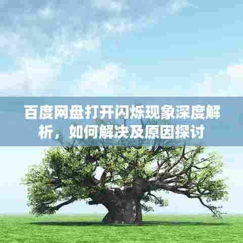 百度网盘打开闪烁现象深度解析，如何解决及原因探讨