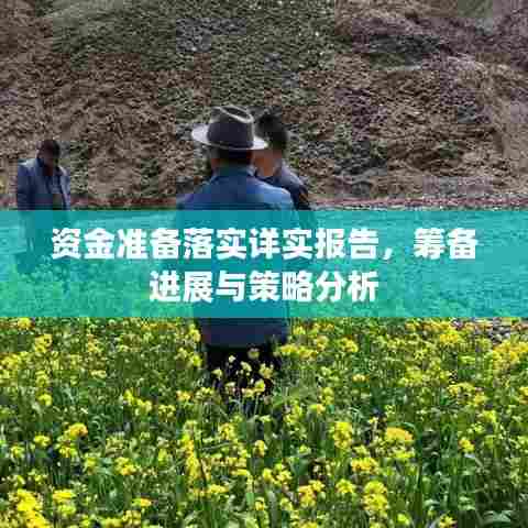 资金准备落实详实报告,筹备进展与策略分析