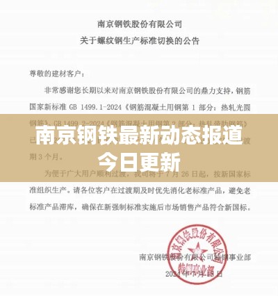 南京钢铁最新动态报道今日更新