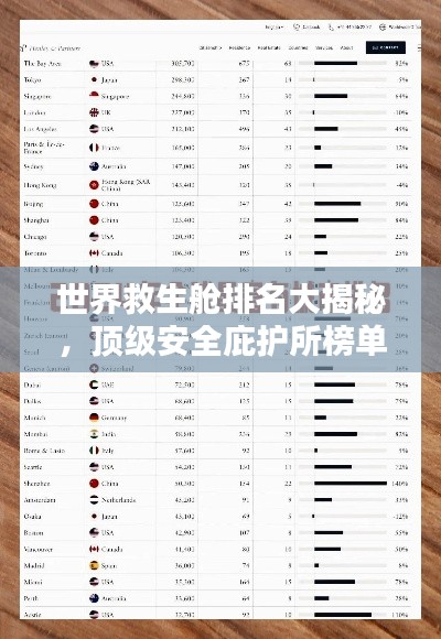 世界救生舱排名大揭秘,顶级安全庇护所榜单!