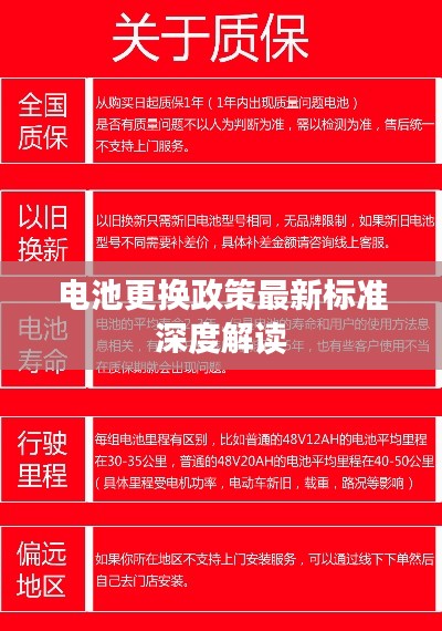 电池更换政策最新标准深度解读